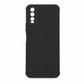 Vivo Y20 Carbon Fiber texture Hard Rubber armour back cover shock-porof case