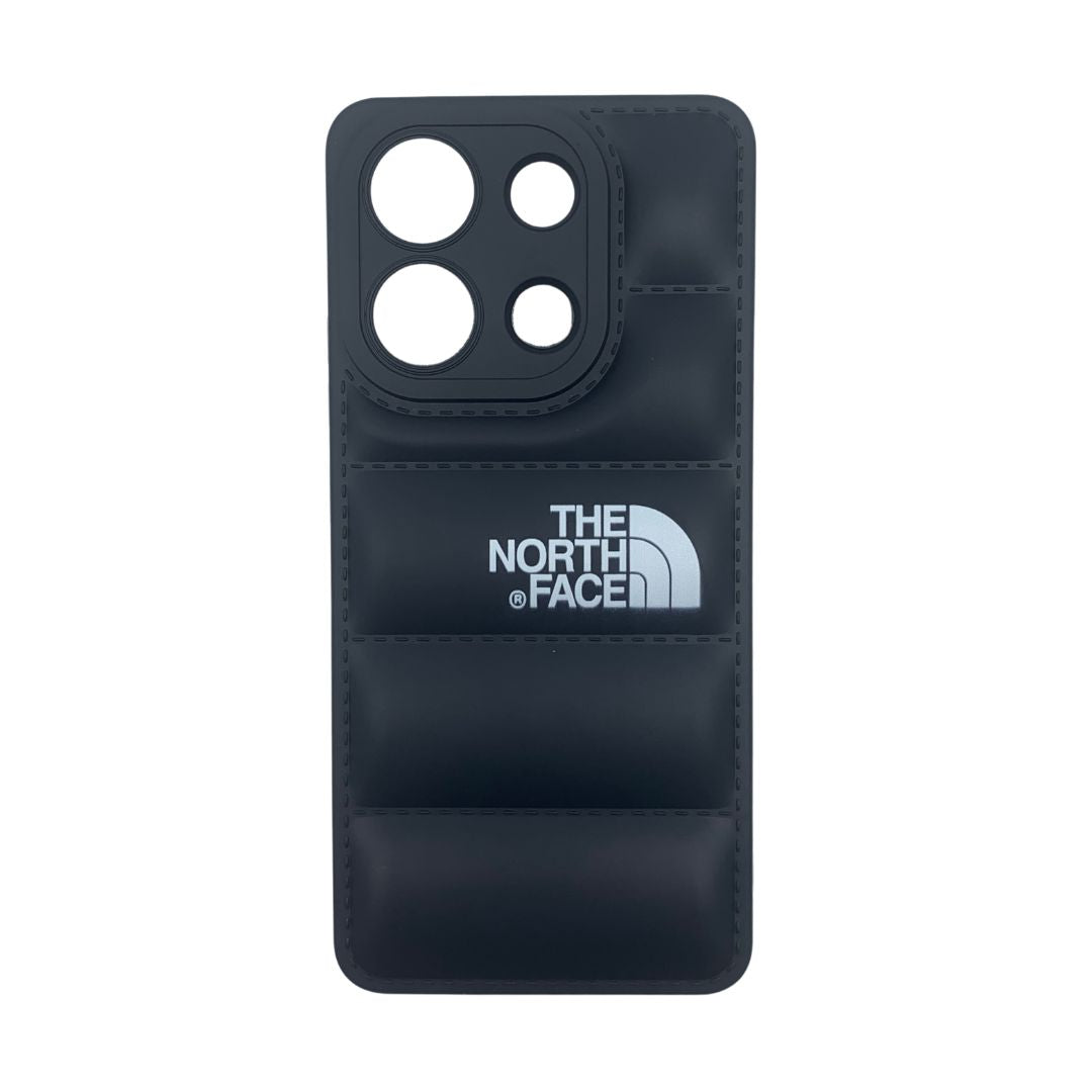 Redmi Note 13 4G Puffer Jacket Case Shock-Absorbing Air Cushion Back Cover