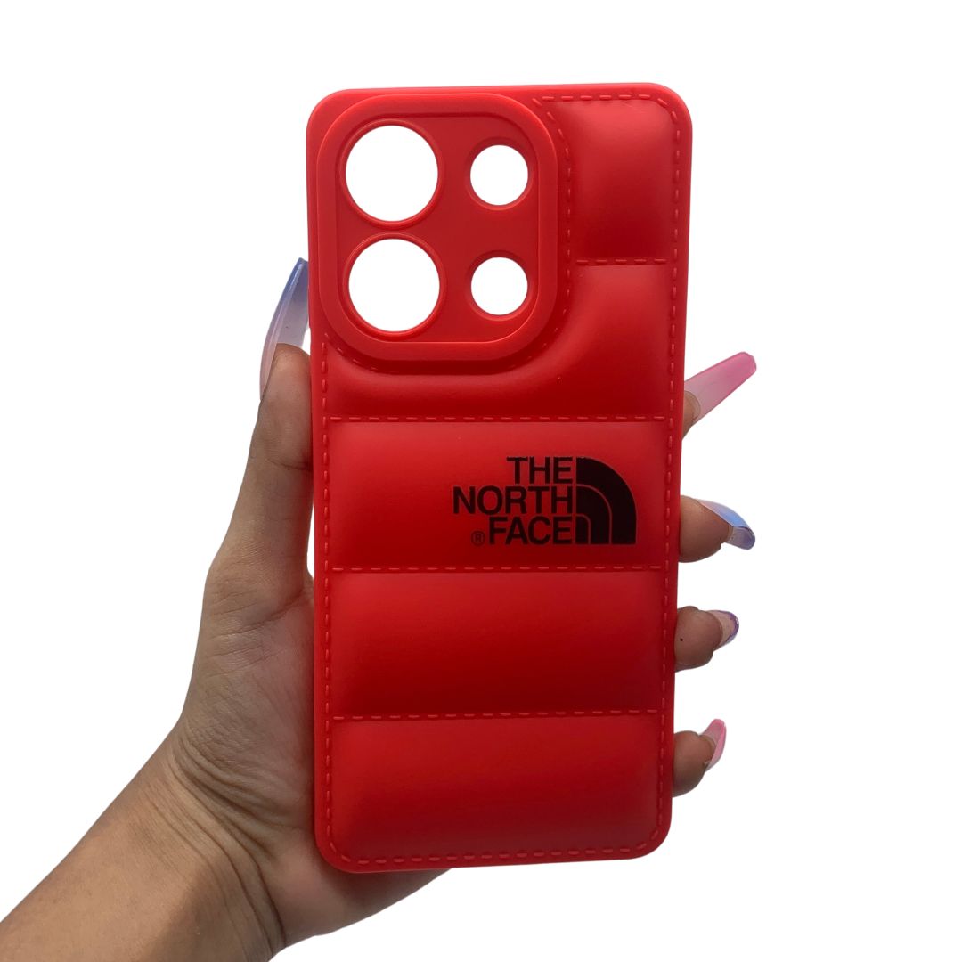 Redmi Note 13 4G Puffer Jacket Case Shock-Absorbing Air Cushion Back Cover