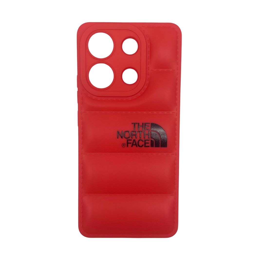 Redmi Note 13 4G Puffer Jacket Case Shock-Absorbing Air Cushion Back Cover