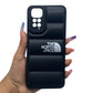 Redmi Note 11 4G Puffer Jacket Case Shock-Absorbing Air Cushion Back Cover