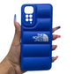 Redmi Note 11 4G Puffer Jacket Case Shock-Absorbing Air Cushion Back Cover