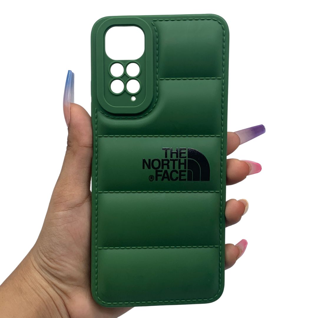 Redmi Note 11 4G Puffer Jacket Case Shock-Absorbing Air Cushion Back Cover