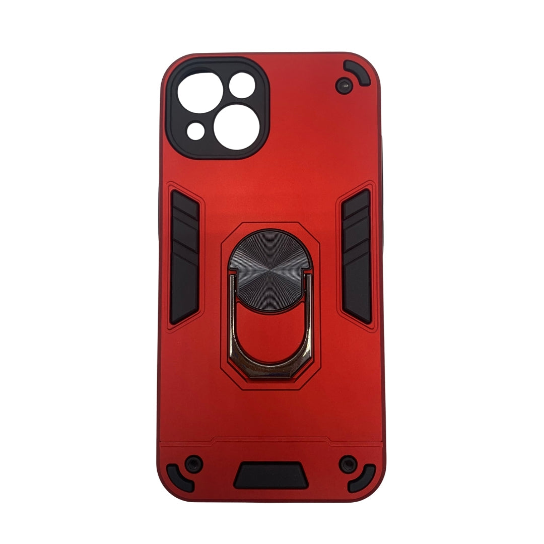 iPhone 13 Hard PC Case with ring holder Shockproof Slim back Cover