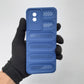 Vivo Y02 Heat Dissipation Design Strong TPU Material Slim Phone Case Carbon Fiber Brushed Anti-scratch TPU Back Cover