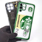 Samsung M33 pack of 2 Glass Back Covers Stabucks and Circuit Design