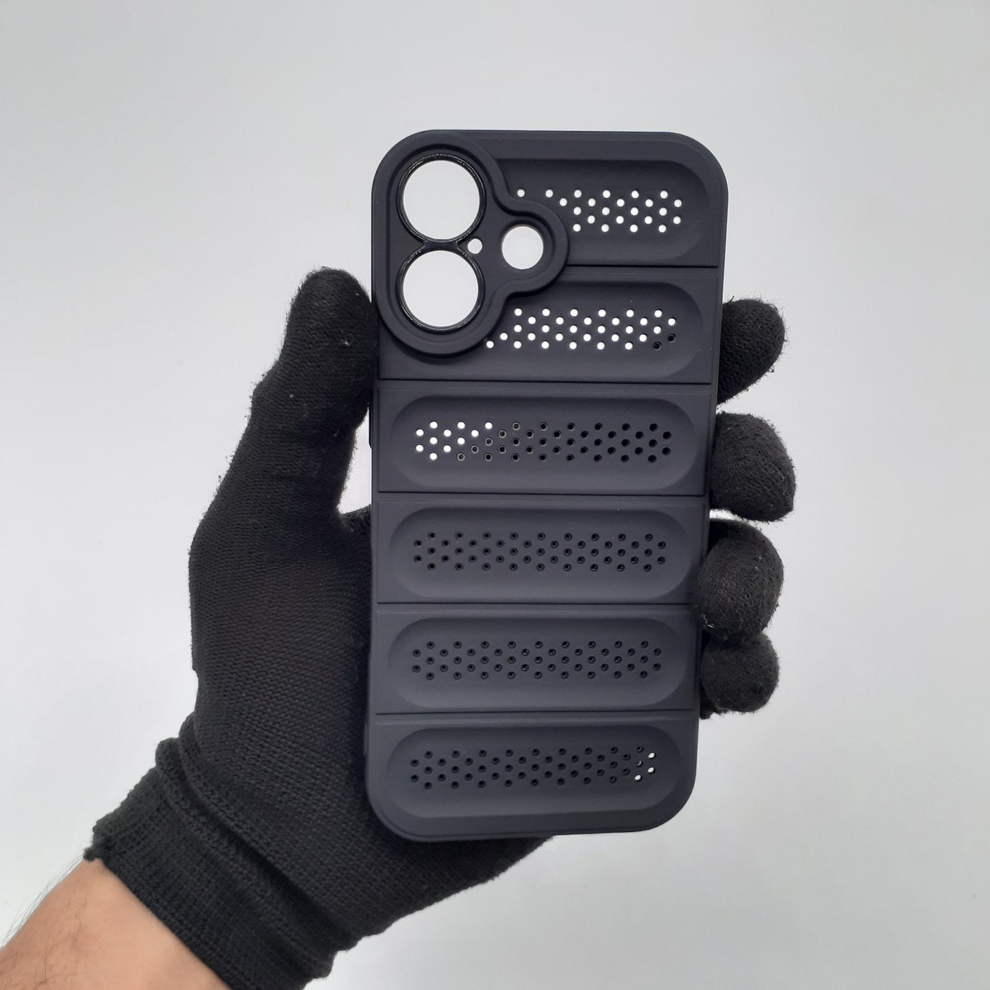 iPhone 17 Heat Dissipation Design Strong TPU Material Phone Case Breathable Cooling Shockproof Protective Cover