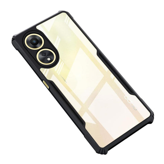 OPPO A38 case Matte Black Back Cover Soft Silicone TPU Bumper case