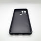 infinix Smart 6 Carbon Fiber texture Hard Rubber armour back cover shock-porof case