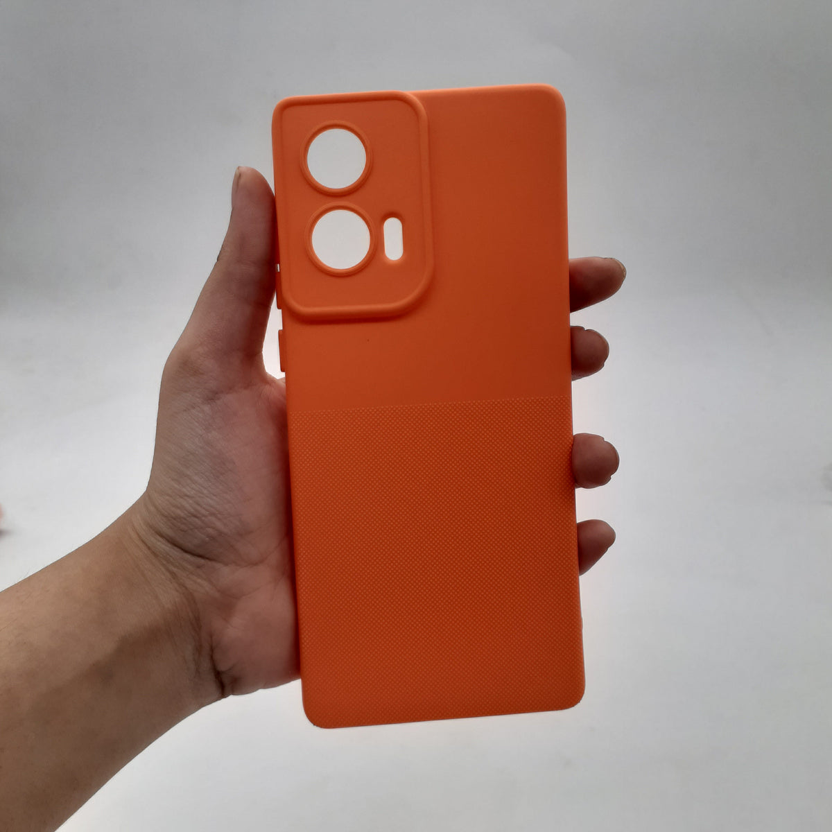 Motorola Edge 50 Fusion Soft Silicone Back Case – Slim Shockproof TPU Cover with Anti-Scratch and Camera Protection
