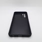 OPPO A16 Carbon Fiber texture Hard Rubber armour back cover shock-porof case