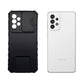 Samsung A73 5G Hybrid Protective Hard TPU Ring Metal Stand Case Cover with Slide Camera Protection