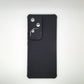 Vivo V30 Carbon Fiber texture Hard Rubber armour back cover shock-porof case