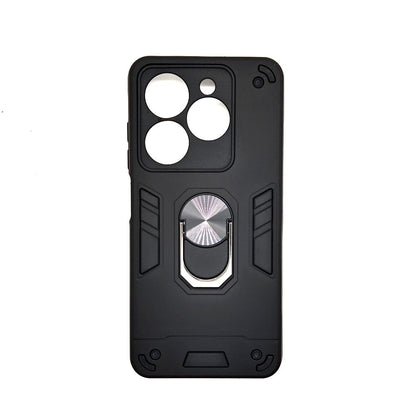 Tecno Spark Go 2024 Hard PC Case with ring holder Shockproof Slim back Cover