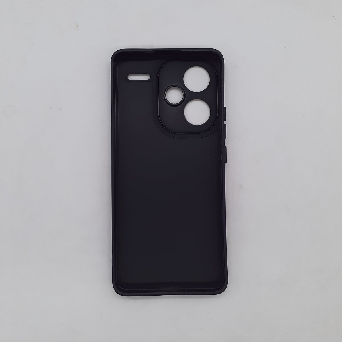 Redmi Note 13 Pro Plus Shockproof Silicone Case – Slim TPU Protective Back Cover with Raised Camera & Screen Guard
