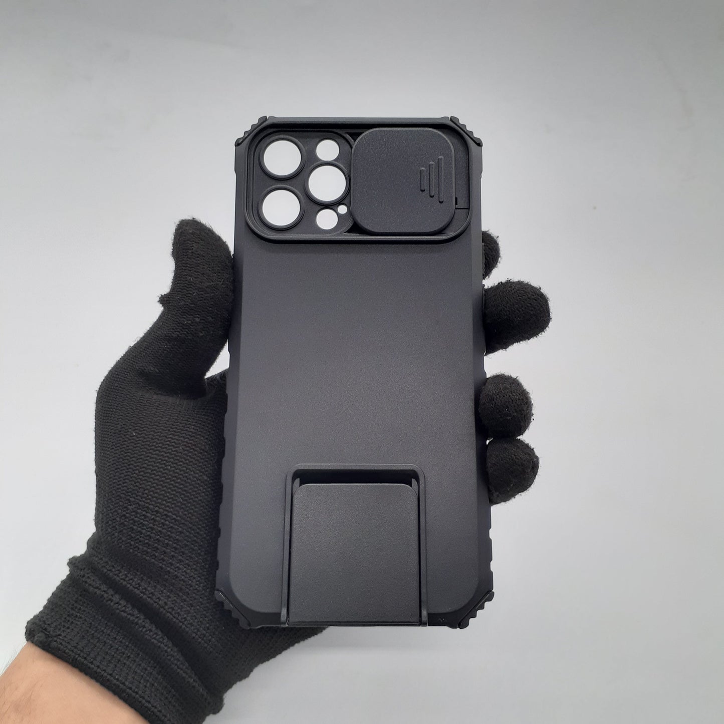iPhone 12 Pro Max Case with Slide Camera Cover, 360¡ Rotate Ring Stand, Kickstand, Heavy-Duty Rugged Armor, Impact-Resistant, Shockproof Protective Bumper Cover