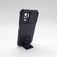 Redmi Note 10 Case with Camera Slide Cover and Built-in Kickstand, Heavy Duty Shockproof Protective Cover for Enhanced Privacy and Hands-Free Viewing