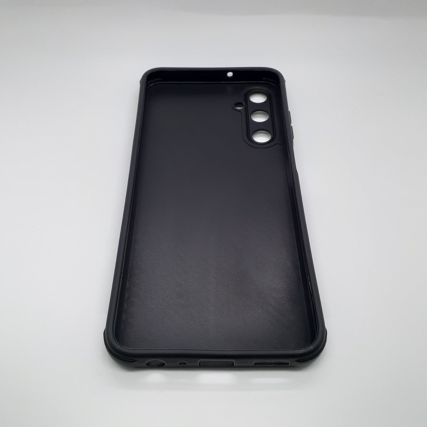 Samsung A05s Carbon Fiber texture Hard Rubber armour back cover shock-porof case