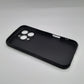 iPhone 16 Pro Carbon Fiber texture Hard Rubber armour back cover shock-porof case
