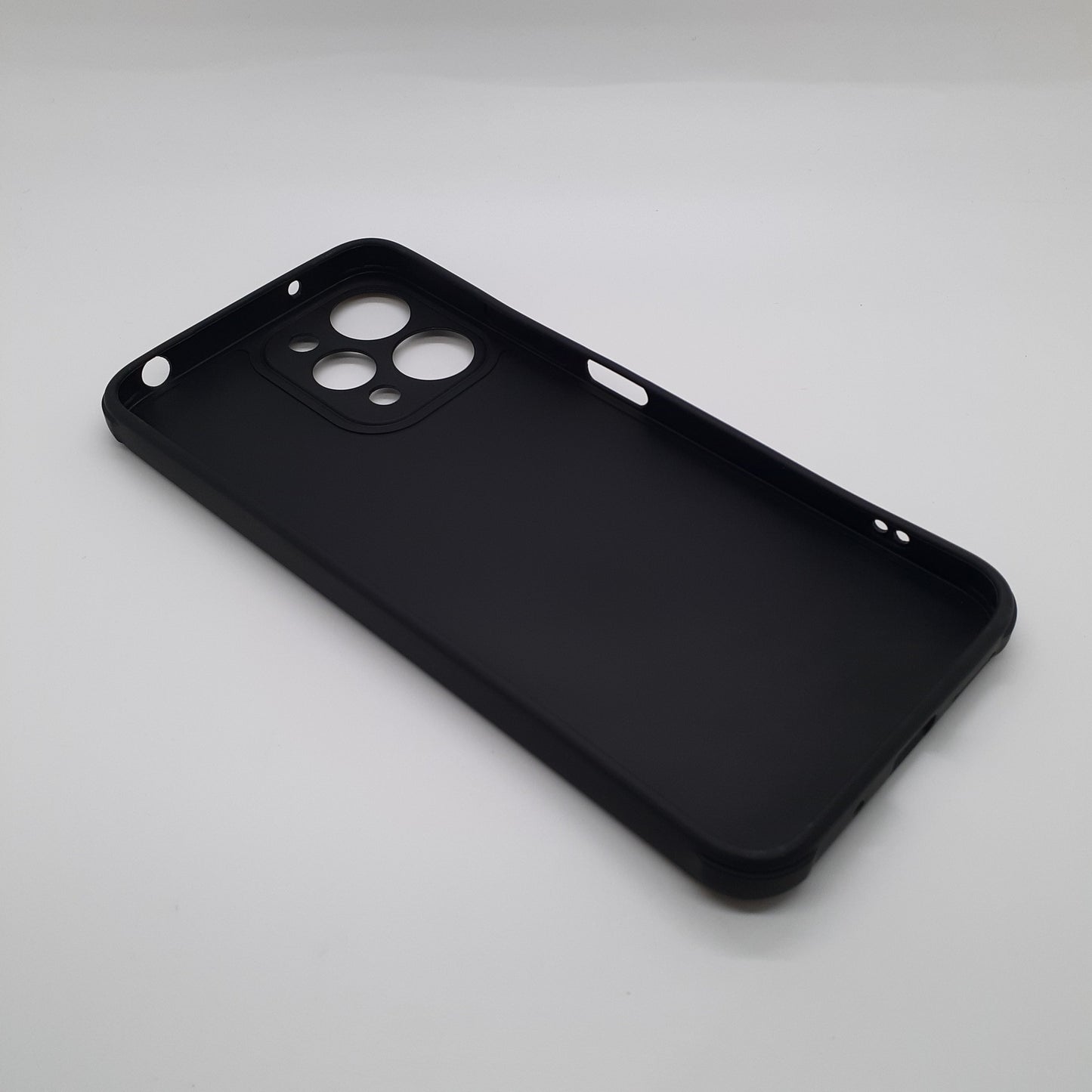 Redmi 12 Carbon Fiber texture Hard Rubber armour back cover shock-porof case