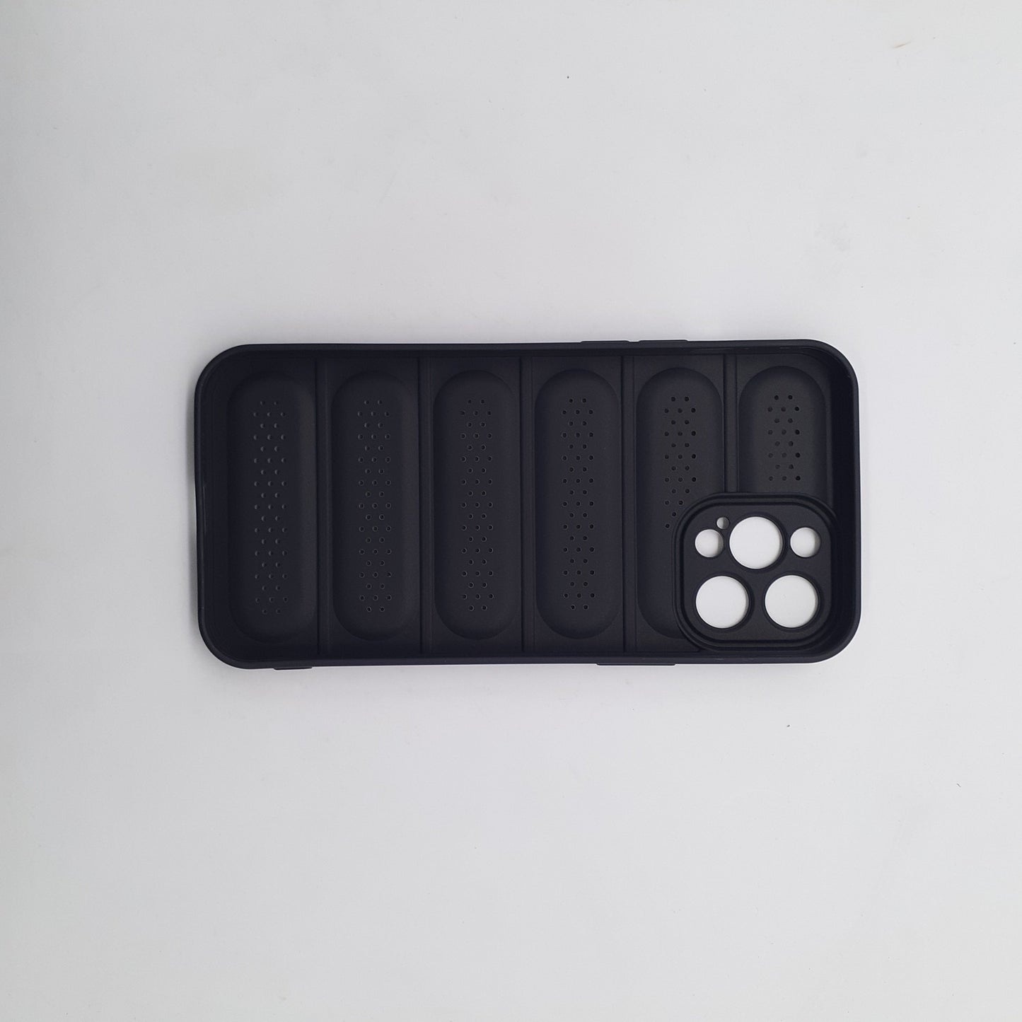 iPhone 12 Pro Max Heat Dissipation Strong TPU Material Phone Case Breathable Hollow Camera Protection Shockproof Ultra Slim Cover