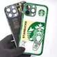 iPhone 13 Pro Max pack of 2 Glass Back Covers Stabucks and Circuit Design