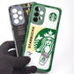 Samsung A33 5G pack of 2 Glass Back Covers Stabucks and Circuit Design