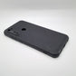 Redmi Note 8 Carbon Fiber texture Hard Rubber armour back cover shock-porof case
