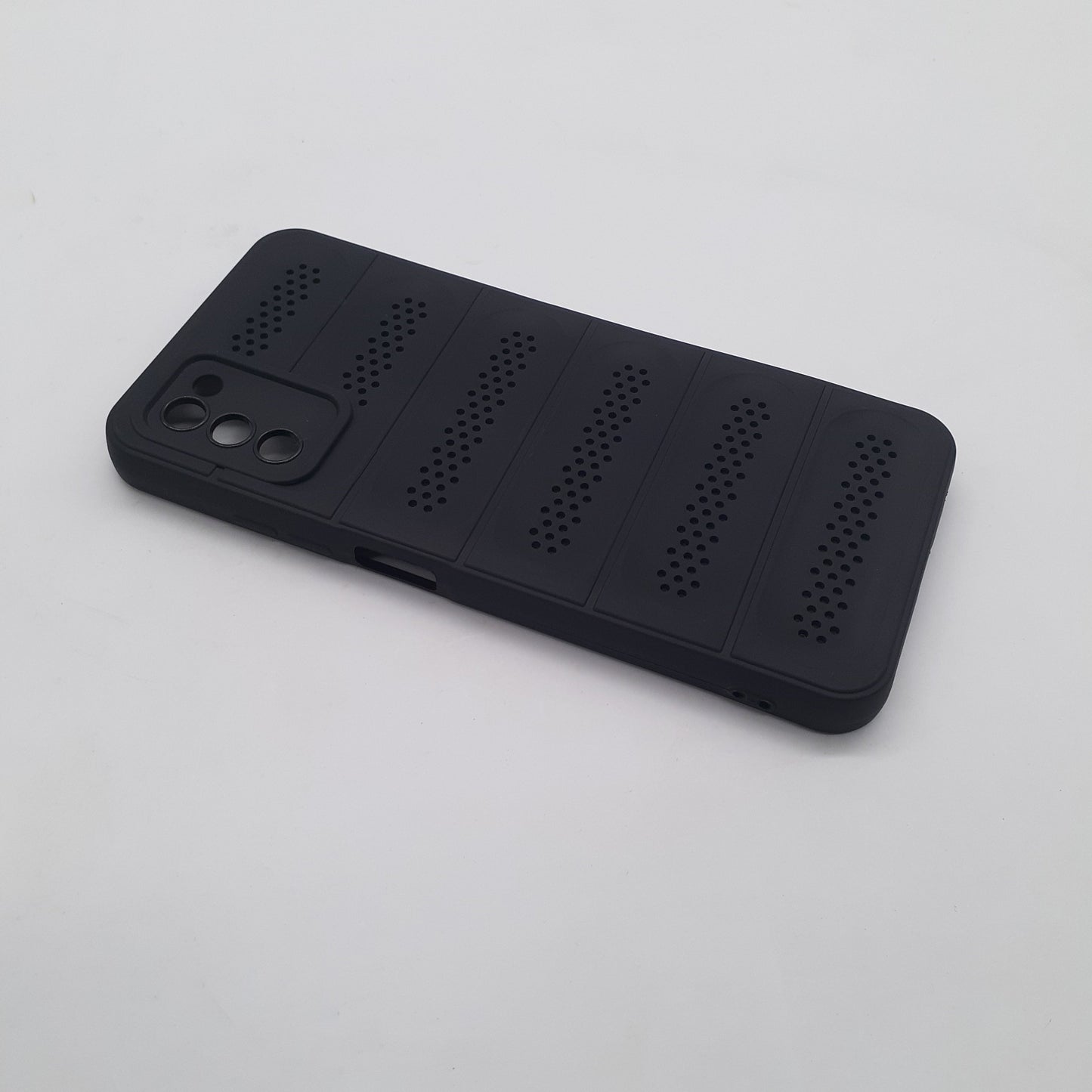Samsung M02s Cooling Bumper Heat Dissipation Phone Case Strong TPU Material Shockproof Transparent Back Cover