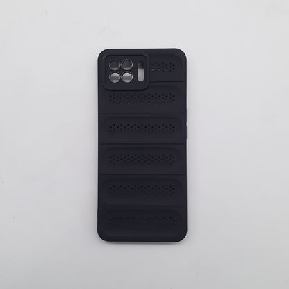OPPO F17 Phone Case Heat Dissipation Design Strong TPU Material Protective Cover Shockproof Anti-Scratch Accessories