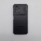 Redmi Note 10 Pro Heavy Duty Protective Phone Case with Camera Slide Cover, Integrated Kickstand, and Shockproof Military-Grade Defense