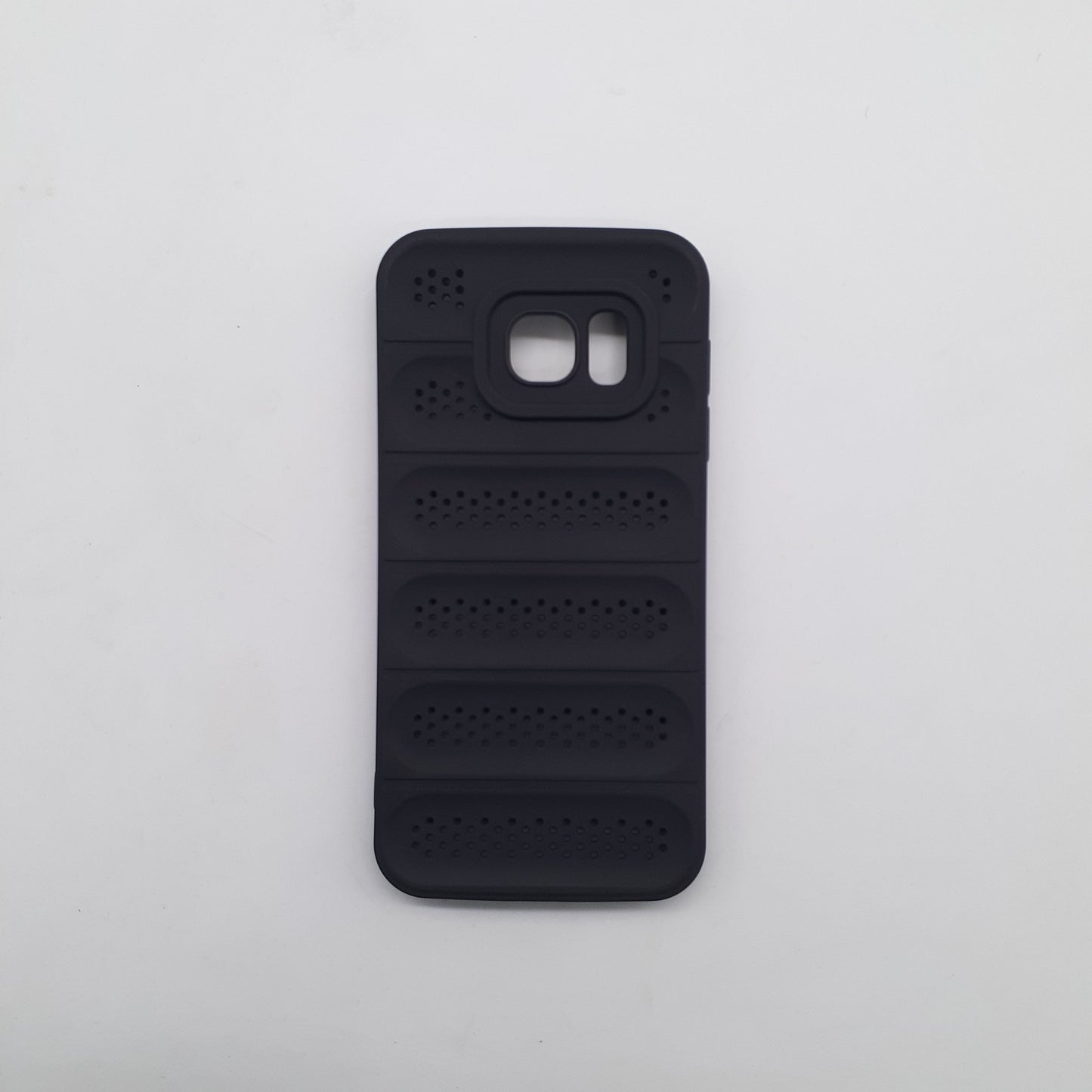 Samsung S7 Phone Case Heat Dissipation Design Strong TPU Material Durable Shockproof Full Protection Cover Black