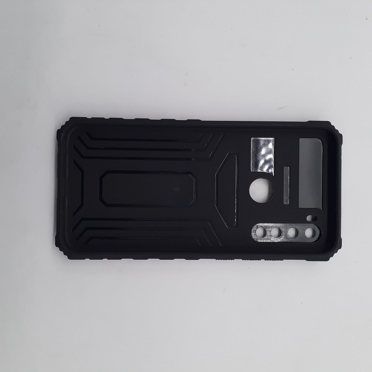 Redmi Note 8 Shockproof Armor Phone Case with Slide Camera Lens Protector Cover and Magnetic Ring Kickstand Built-in Holder Stand