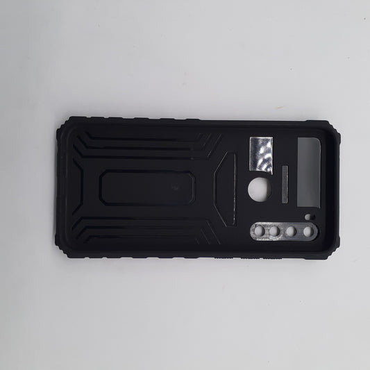 Redmi Note 8 Shockproof Armor Phone Case with Slide Camera Lens Protector Cover and Magnetic Ring Kickstand Built-in Holder Stand