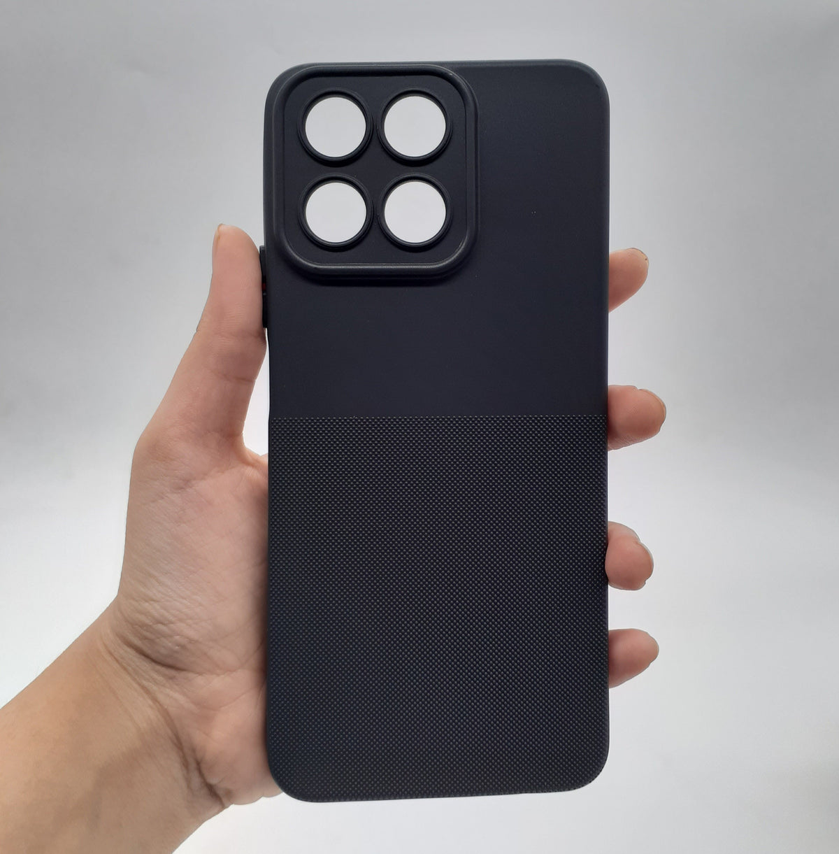 HONOR X7C Soft Silicone Back Cover – Lightweight Shock Resistant TPU Case with Raised Camera Guard