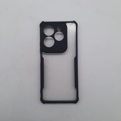 Infinix Hot 40 Pro iPAKY Shockproof Rugged Case with Enhanced Grip and Reinforced Edges, Full Protection Soft Silicone Back Cover