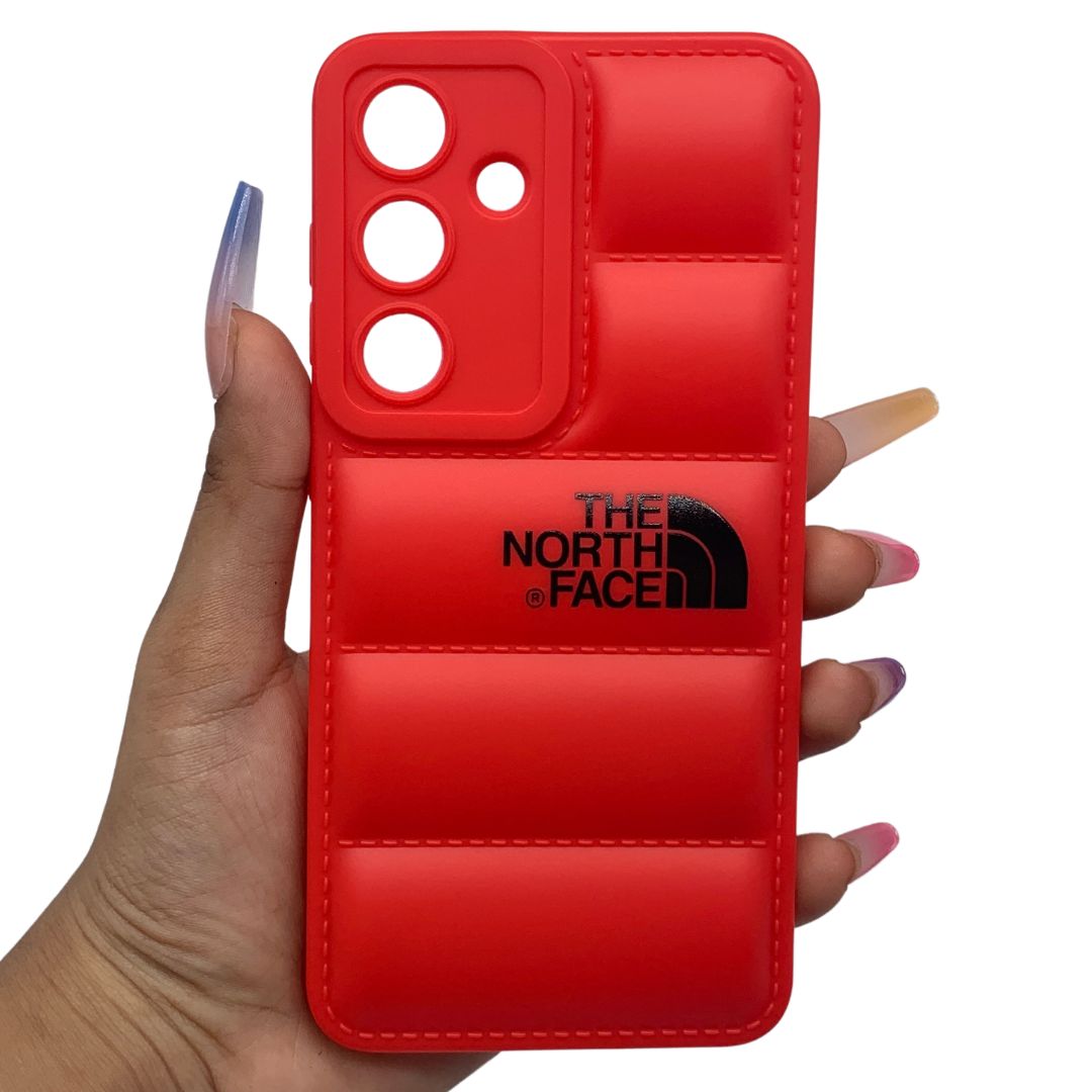 Samsung S24 Puffer Jacket Case Shock-Absorbing Air Cushion Back Cover