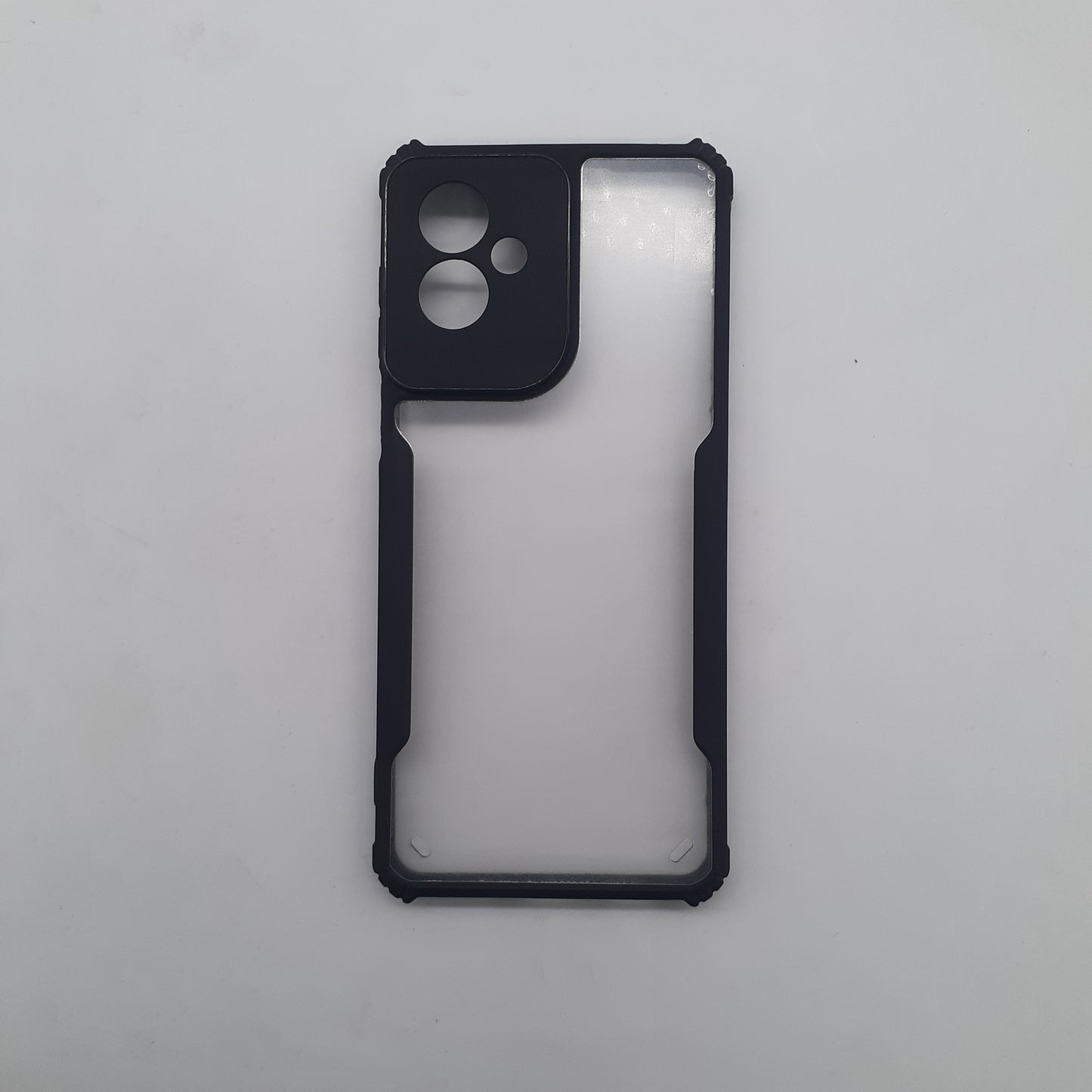 Motorola Moto G14 iPAKY Heavy-Duty Shockproof Protection Phone Case with Reinforced Edges, Crystal Clear Anti-Drop Cover, and Enhanced Grip