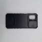 Motorola Moto G22 Case, Heavy Duty Shockproof Cover with Sliding Camera Lens Protector and Integrated Kickstand for Hands-Free Viewing