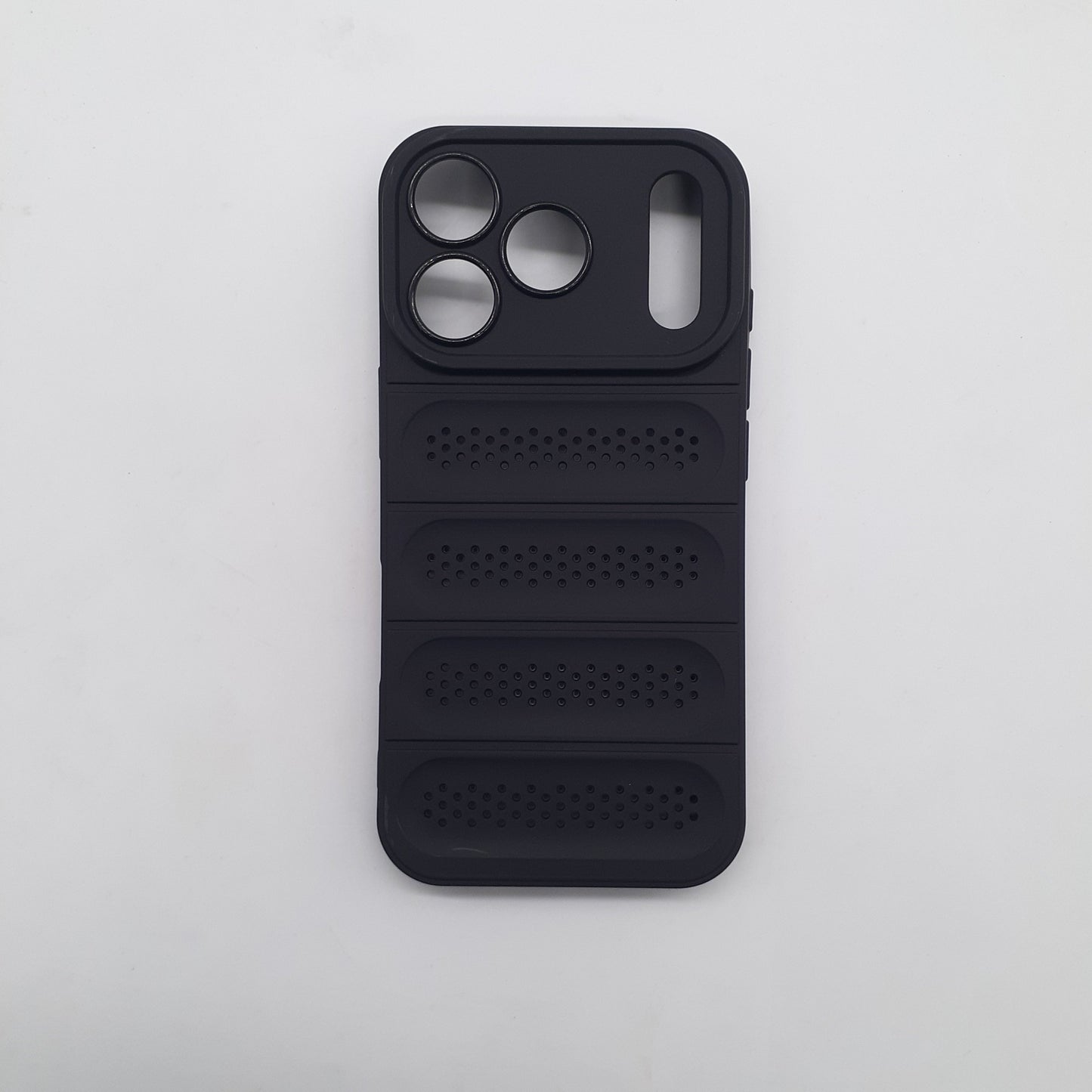 iPhone 17 Pro Heat Dissipation Strong TPU Material Phone Case Drop Protection Shockproof Black