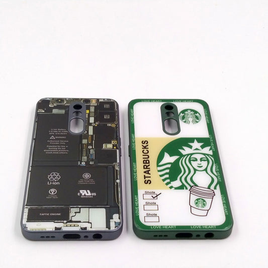 OPPO F11 pack of 2 Glass Back Covers Stabucks and Circuit Design