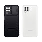 Samsung A22/A22 5G Protective Phone Case with Sliding Camera Cover Lens Protection and Integrated Kickstand/Built-in Stand, Heavy Duty Shockproof Armor