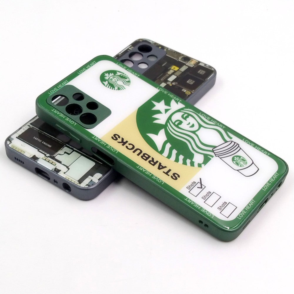 Samsung A32 5G pack of 2 Glass Back Covers Stabucks and Circuit Design