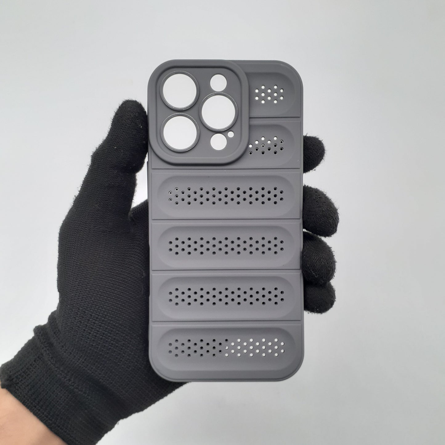iPhone 16 Pro Heat Dissipation Strong TPU Shockproof Protective Phone Case Cover