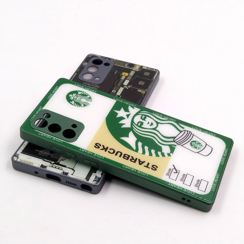 Samsung Note 20 pack of 2 Glass Back Covers Stabucks and Circuit Design