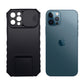iPhone 12 Pro Heavy Duty Protective Case with Sliding Camera Cover and Integrated Kickstand for Hands-Free Viewing