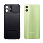 Samsung A05 Protective Phone Case with Camera Slide Cover, Built-in Kickstand, and Shockproof Military Grade Protection