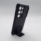 Samsung S25 Ultra Heavy-Duty Rugged Case with Slide Camera Cover Protection and Integrated Built-in Kickstand for Hands-Free Viewing