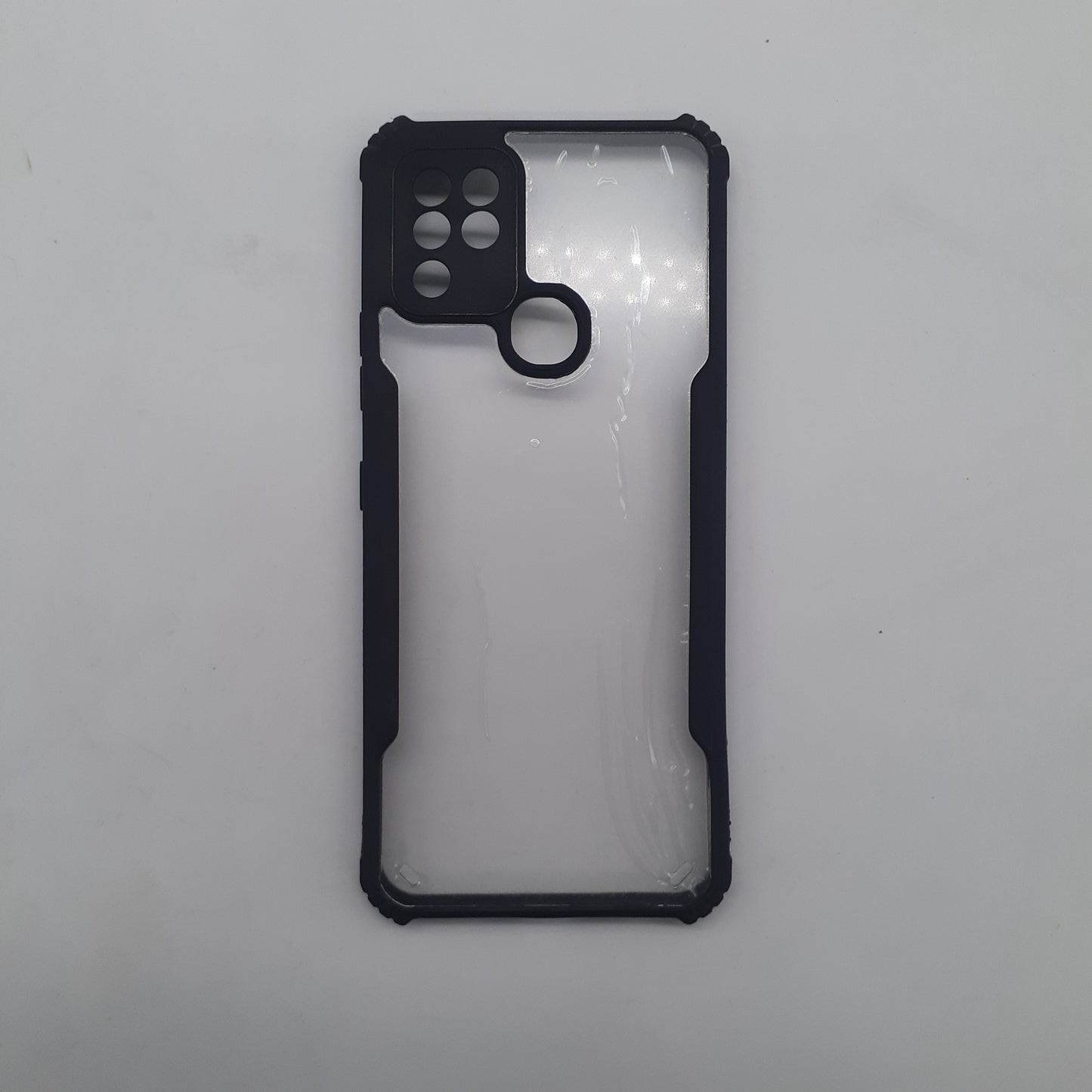 infinix Hot 10 iPAKY Protective Phone Case with Shockproof Edges, Enhanced Comfortable Grip, and Soft Silicone Cover