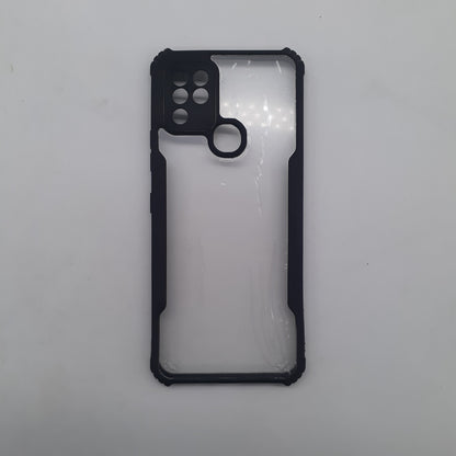 infinix Hot 10 iPAKY Protective Phone Case with Shockproof Edges, Enhanced Comfortable Grip, and Soft Silicone Cover